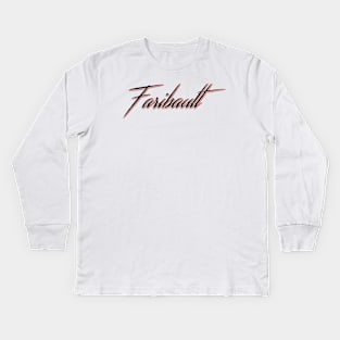 Faribault City Kids Long Sleeve T-Shirt